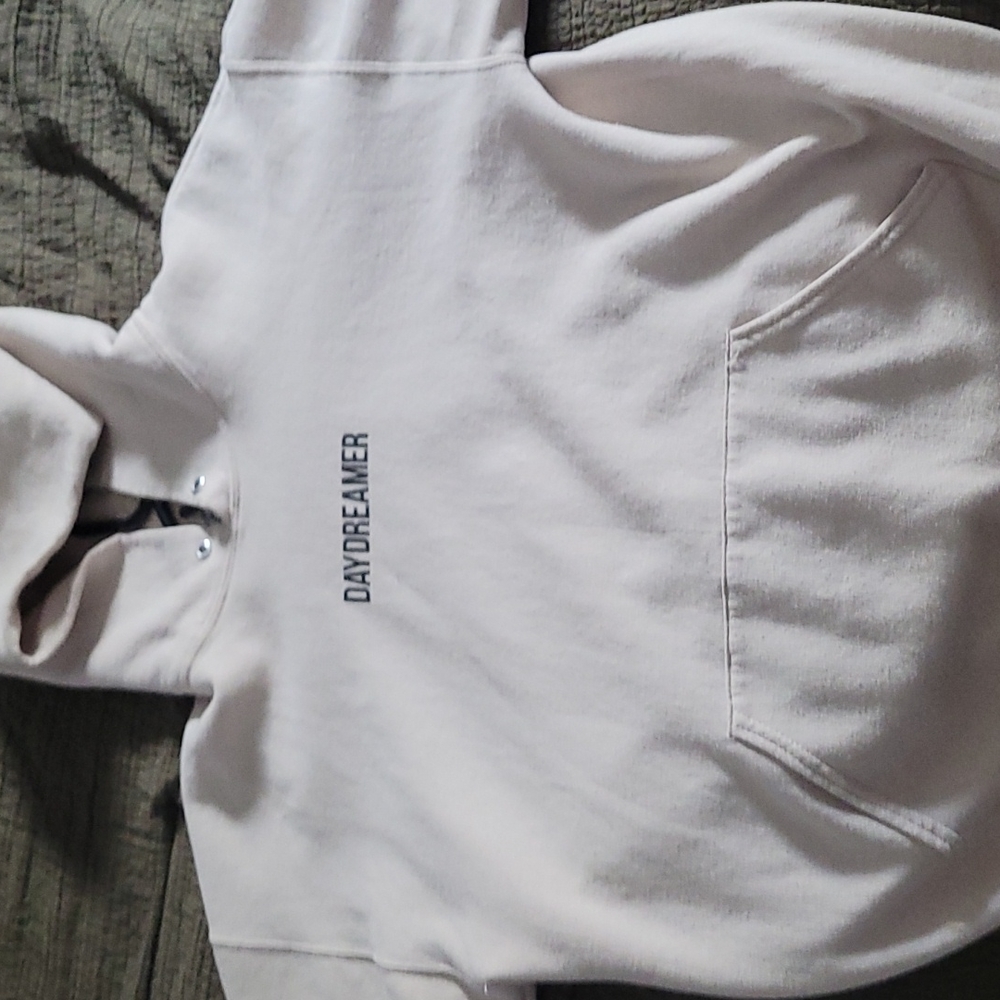 Large Tan/Cream Hoodie
